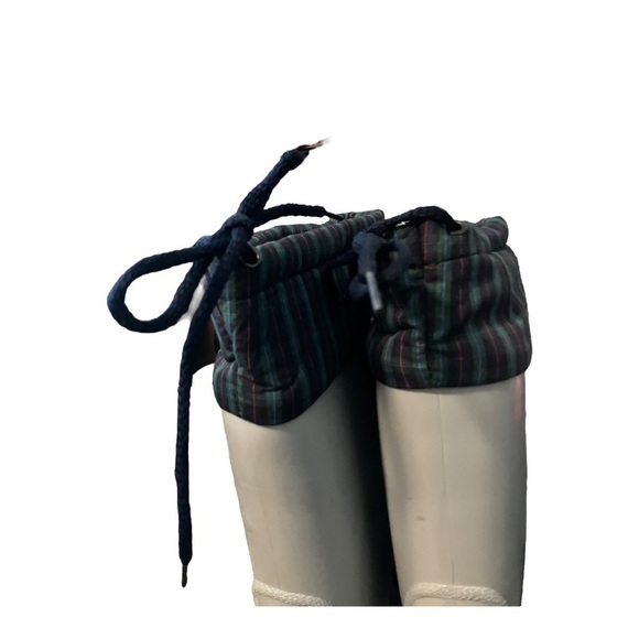 OKESPOR Spike Snow Boots Grey Plaid Top Lining Size Fuzzy 12.5 US 46 Eur main image 10